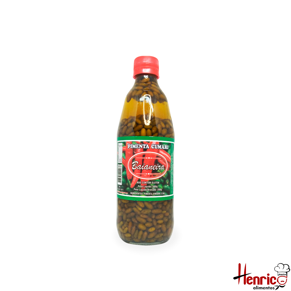 PIMENTA CUMARI VERDE 500g - BAIANEIRA