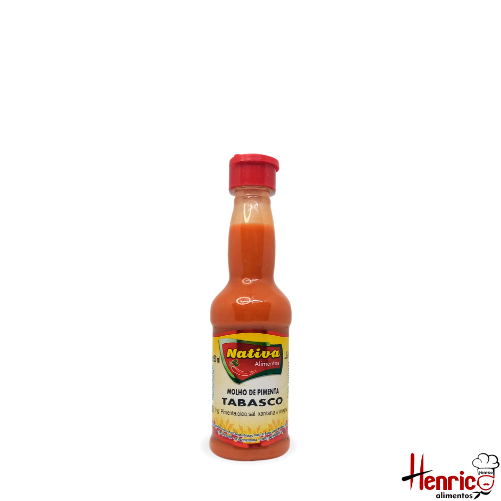 MOLHO DE PIMENTA TABASCO 150ml - NATIVA