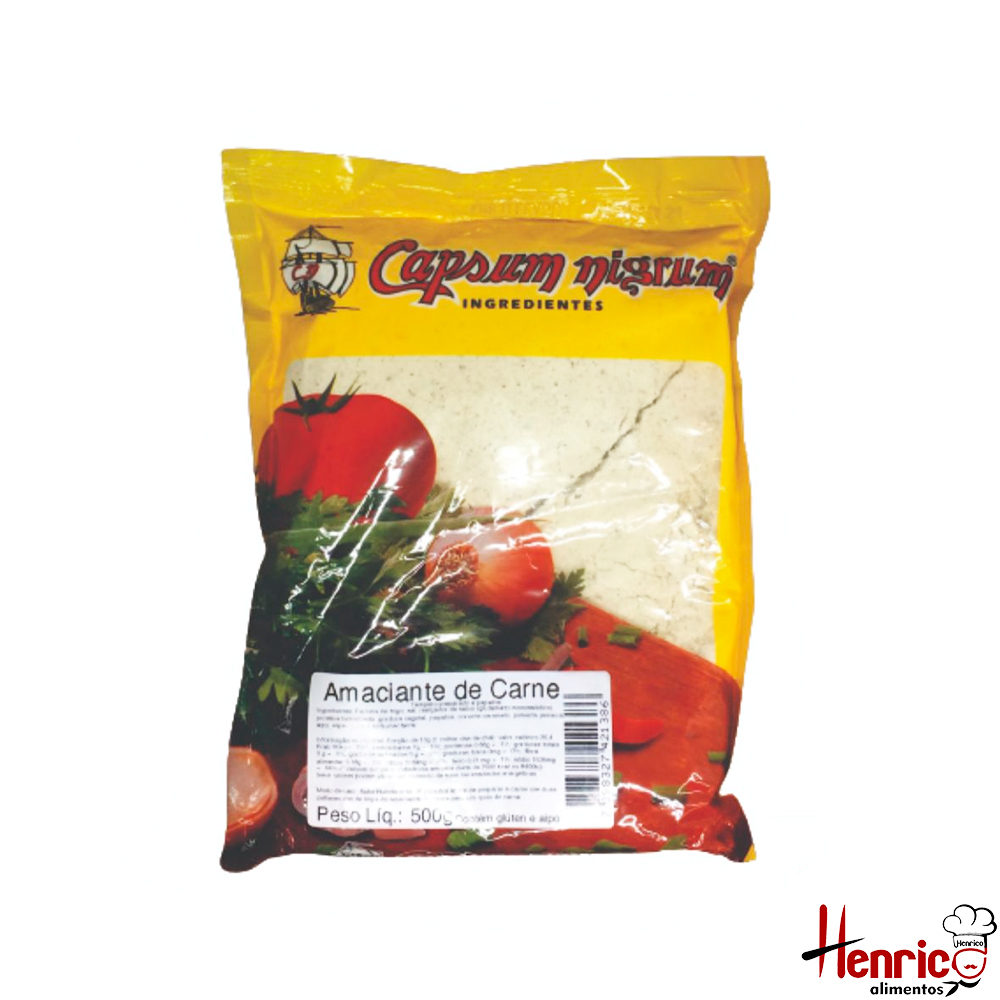 AMACIANTE DE CARNE 500g - CAPSUM NIGRUM