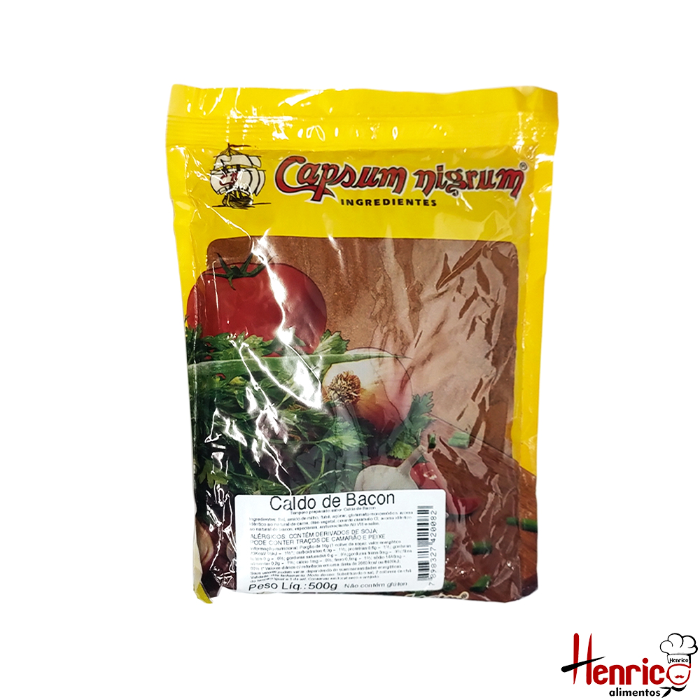 CALDO DE BACON 500g - CAPSUM NIGRUM