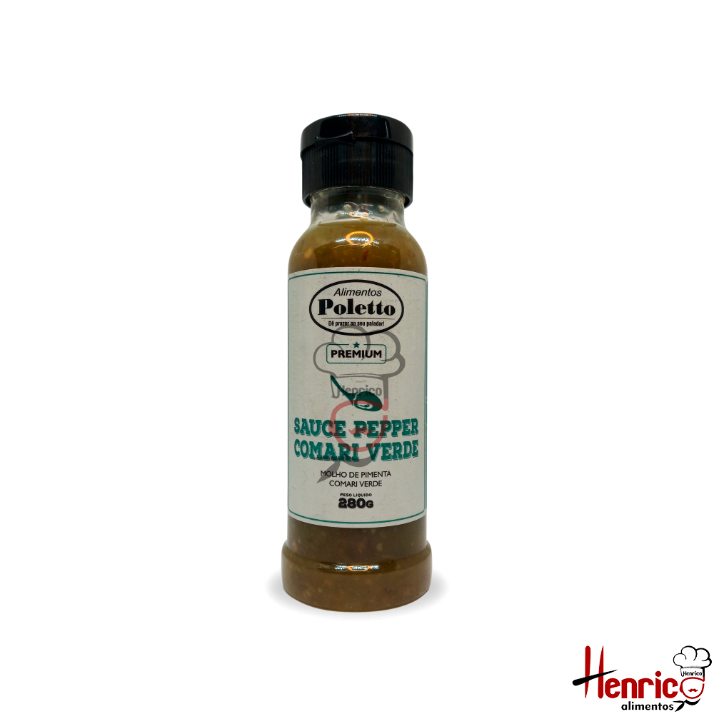 MOLHO SAUCE PEPPER COMARI VERDE 280G - PO...